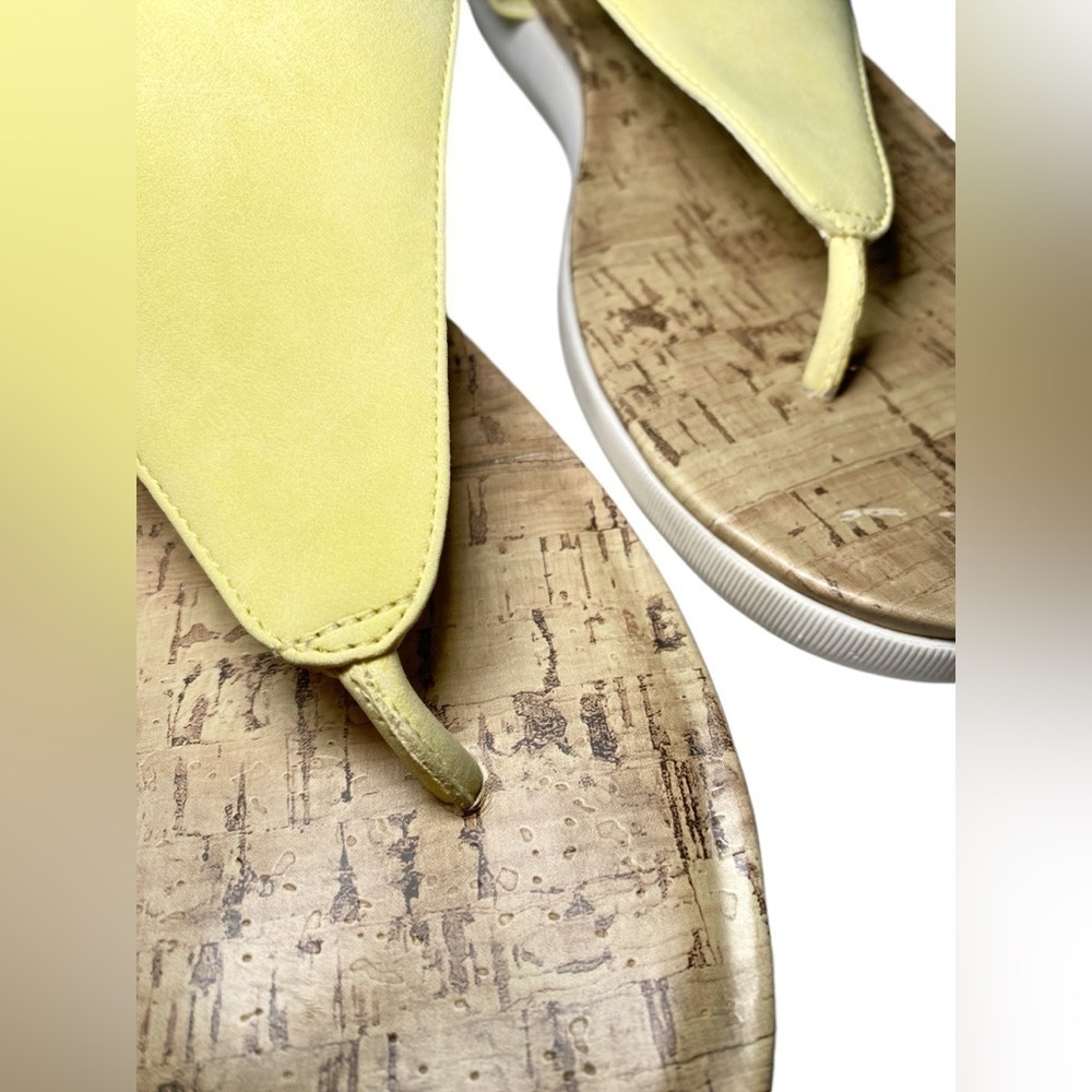 Naturalizer Women Wedge Heel Slingback Sandals Meghan - Iced Lemon - Picture 3 of 10